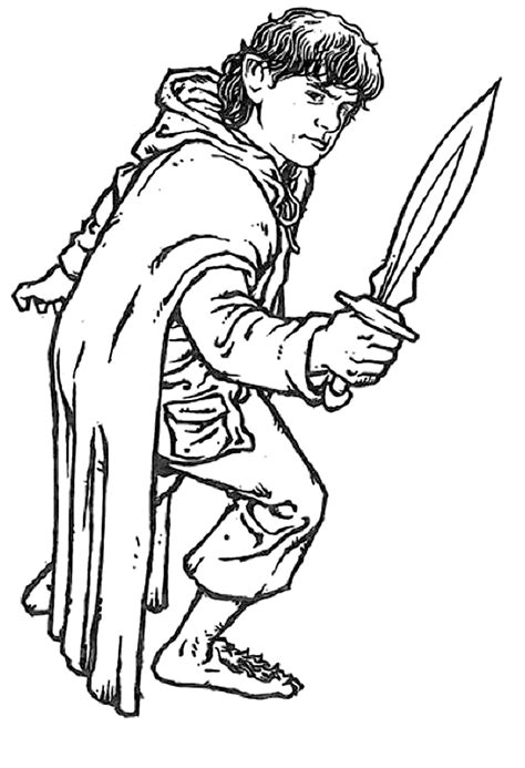 Lord Of The Rings Coloring Pages Printable